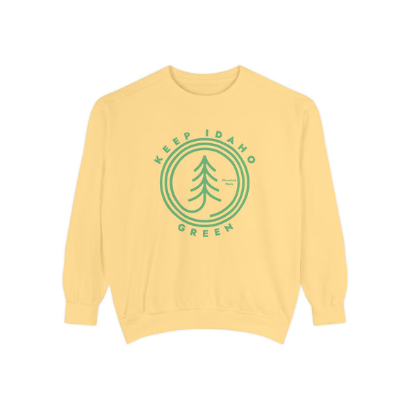 Keep Idaho Green Sweatshirt