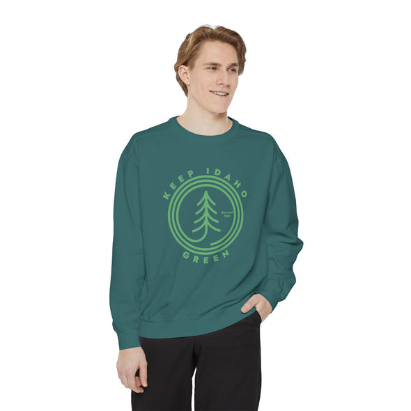 Keep Idaho Green Sweatshirt