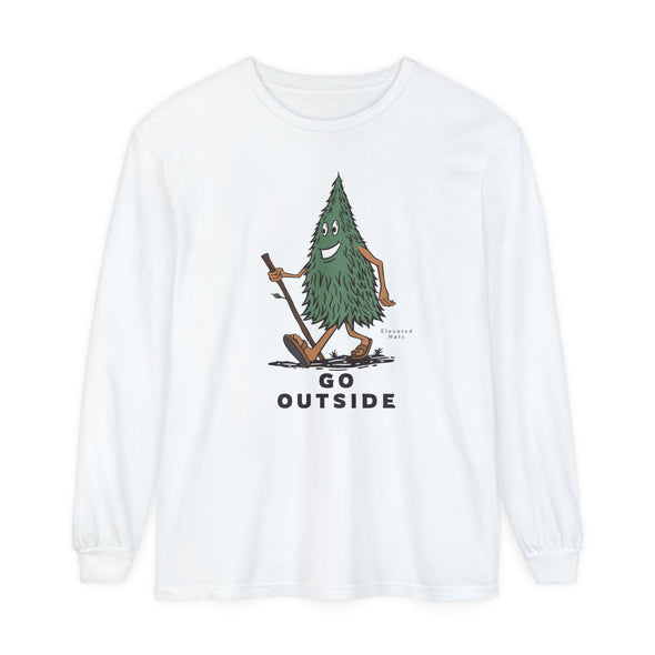 GO OUTSIDE LONG SLEEVE T-SHIRT