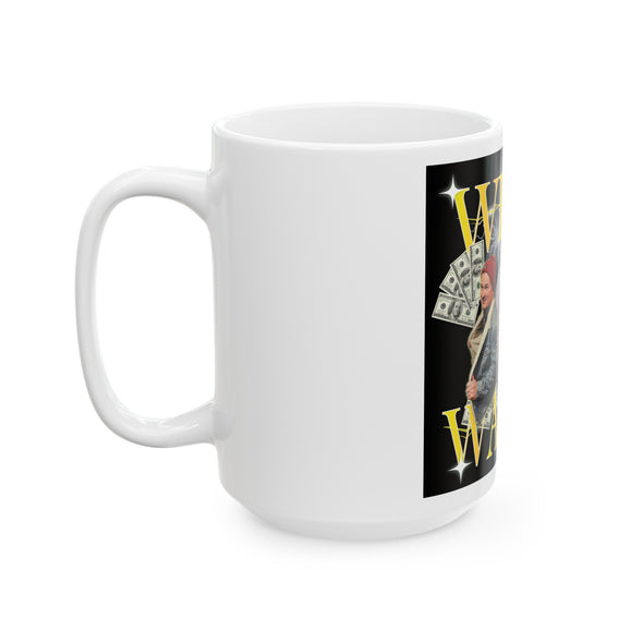 Willy Wagers Ceramic Mug, (11oz, 15oz)