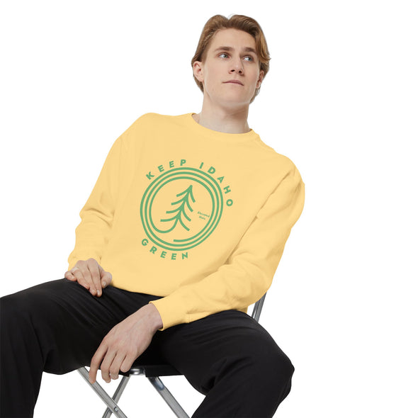 Keep Idaho Green Sweatshirt