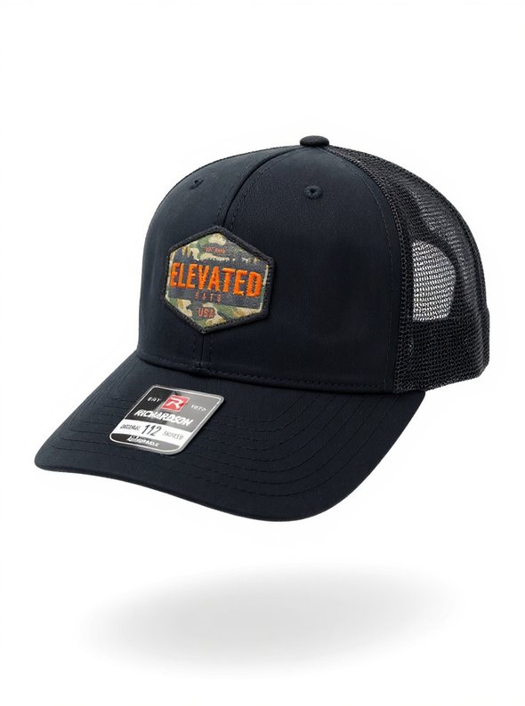 Elevated Camo Patch – Richardson 112 Trucker