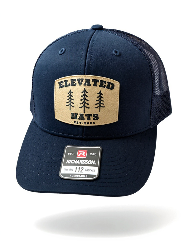 All Black Elevated Hat